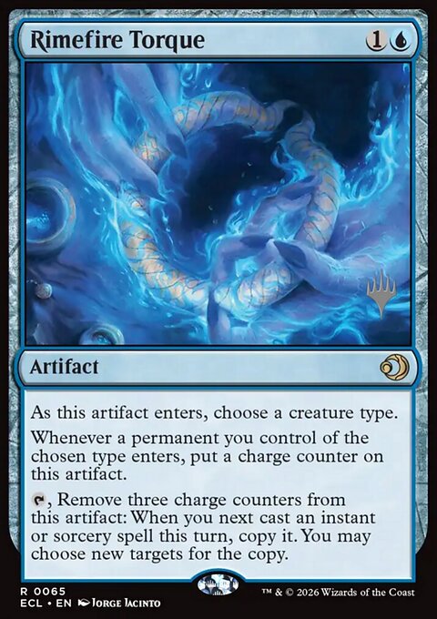 Rimefire Torque, Lorwyn Eclipsed Promos #65p, Magic: The Gathering card