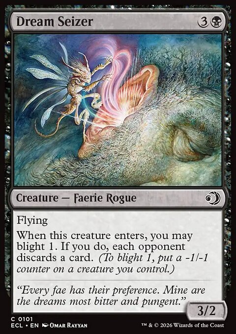 Dream Seizer, Lorwyn Eclipsed #101, Magic: The Gathering card