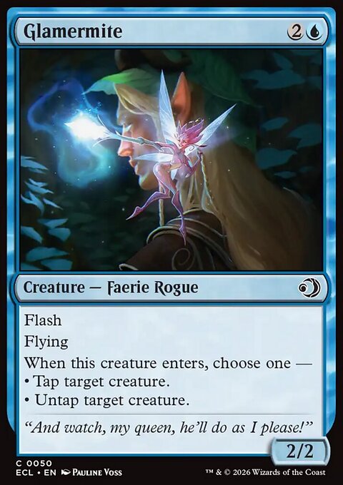 Glamermite, Lorwyn Eclipsed #50, Magic: The Gathering card