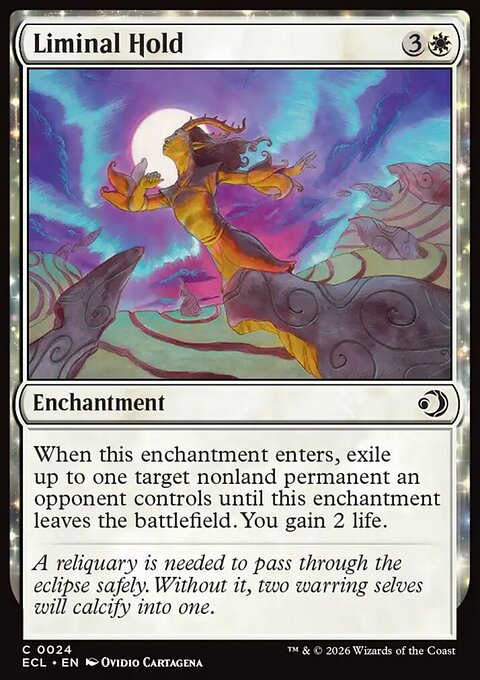Liminal Hold, Lorwyn Eclipsed #24, Magic: The Gathering card
