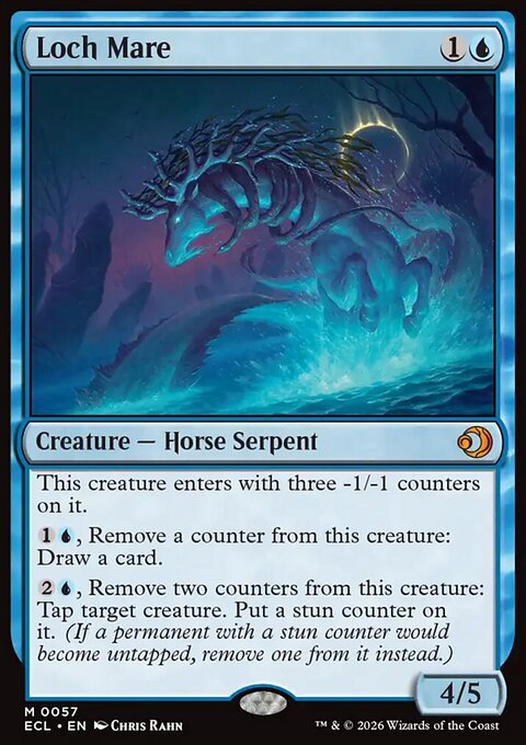 Loch Mare, Lorwyn Eclipsed #57, Magic: The Gathering card