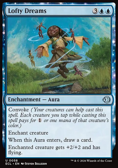 Lofty Dreams, Lorwyn Eclipsed #58, Magic: The Gathering card