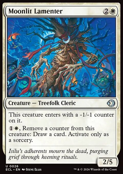 Moonlit Lamenter, Lorwyn Eclipsed #26, Magic: The Gathering card