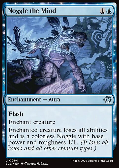 Noggle the Mind, Lorwyn Eclipsed #60, Magic: The Gathering card
