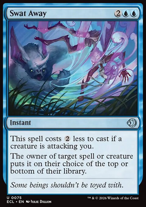 Swat Away, Lorwyn Eclipsed #75, Magic: The Gathering card