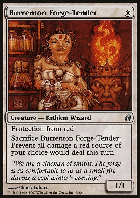 Burrenton Forge-Tender, Lorwyn #7, Magic: The Gathering card