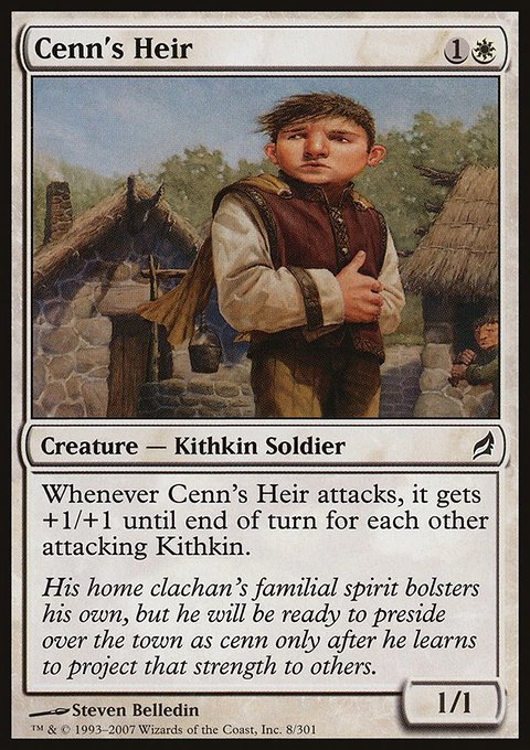 Cenn's Heir, Lorwyn #8, Magic: The Gathering card