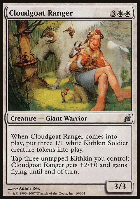 Cloudgoat Ranger, Lorwyn #10, Magic: The Gathering card