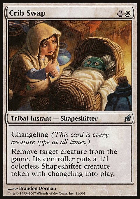 Crib Swap, Lorwyn #11, Magic: The Gathering card