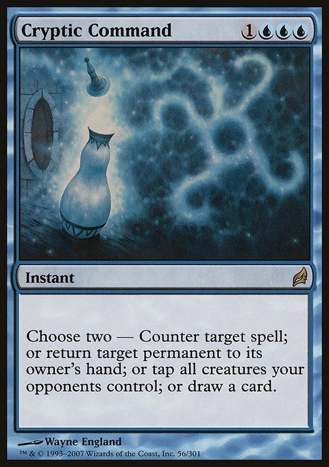 Cryptic Command, Lorwyn #56, Magic: The Gathering card