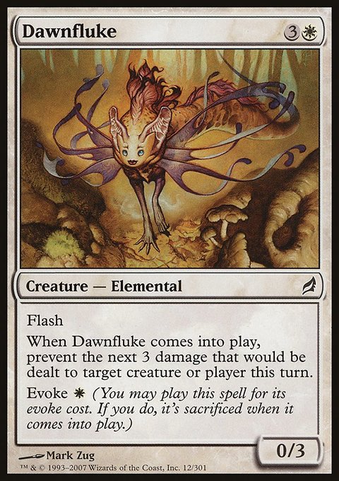 Dawnfluke, Lorwyn #12, Magic: The Gathering card