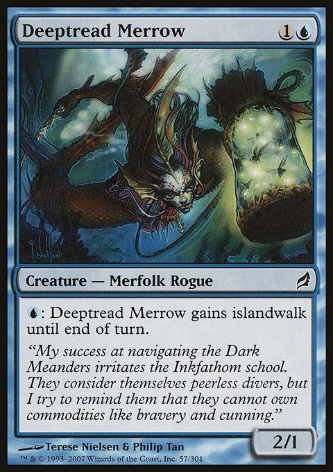 Deeptread Merrow, Lorwyn #57, Magic: The Gathering card