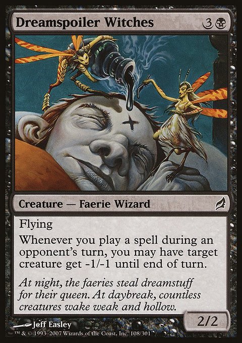 Dreamspoiler Witches, Lorwyn #108, Magic: The Gathering card