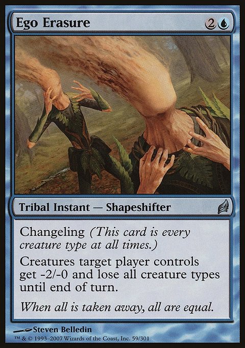 Ego Erasure, Lorwyn #59, Magic: The Gathering card