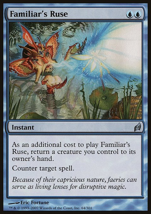 Familiar's Ruse, Lorwyn #64, Magic: The Gathering card