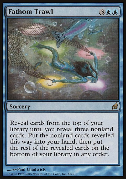 Fathom Trawl, Lorwyn #65, Magic: The Gathering card