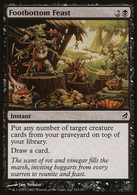 Footbottom Feast, Lorwyn #115, Magic: The Gathering card