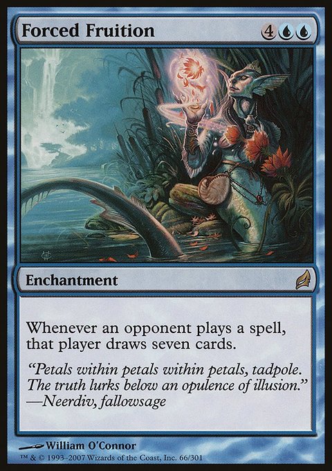 Forced Fruition, Lorwyn #66, Magic: The Gathering card