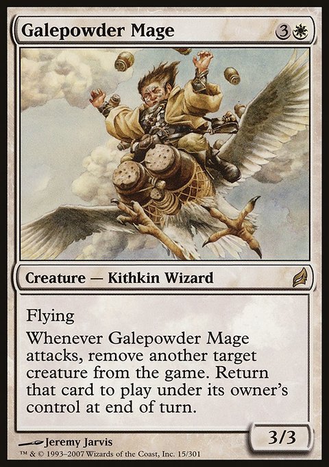 Galepowder Mage, Lorwyn #15, Magic: The Gathering card