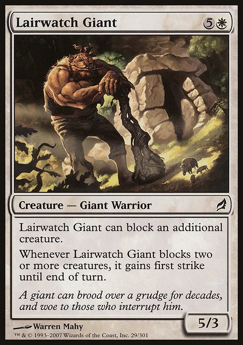 Lairwatch Giant, Lorwyn #29, Magic: The Gathering card