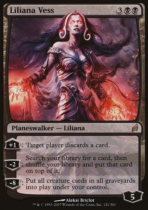 Liliana Vess, Lorwyn #121, Magic: The Gathering card
