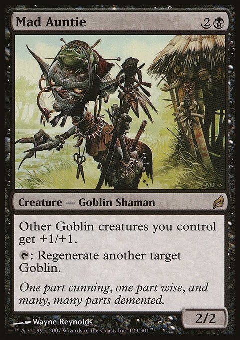 Mad Auntie, Lorwyn #123, Magic: The Gathering card