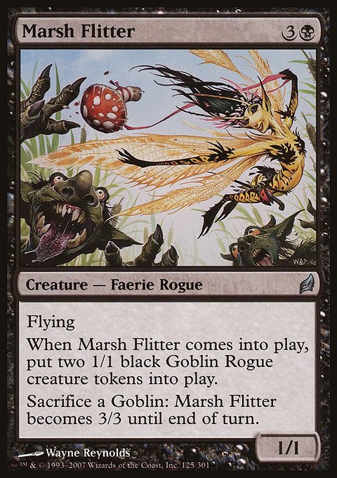 Marsh Flitter, Lorwyn #125, Magic: The Gathering card