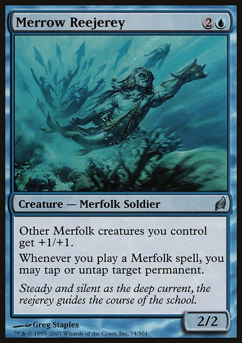 Merrow Reejerey, Lorwyn #74, Magic: The Gathering card