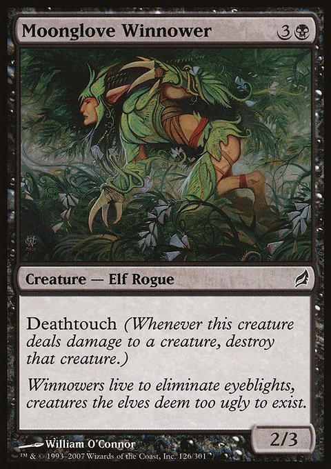 Moonglove Winnower, Lorwyn #126, Magic: The Gathering card