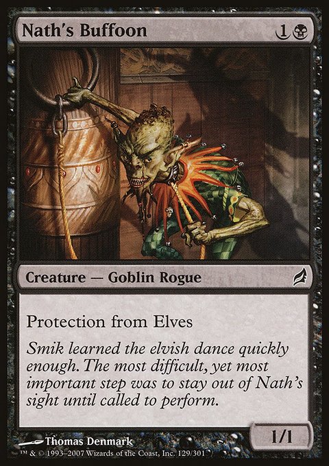 Nath's Buffoon, Lorwyn #129, Magic: The Gathering card