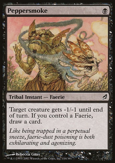 Peppersmoke, Lorwyn #134, Magic: The Gathering card