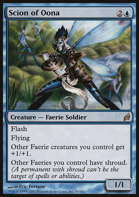 Scion of Oona, Lorwyn #83, Magic: The Gathering card