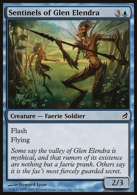 Sentinels of Glen Elendra, Lorwyn #84, Magic: The Gathering card