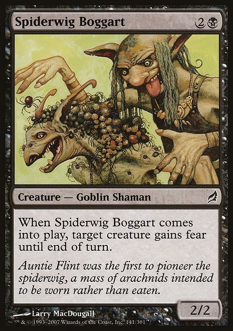 Spiderwig Boggart, Lorwyn #141, Magic: The Gathering card