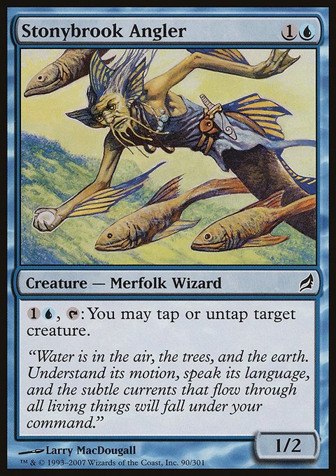 Stonybrook Angler, Lorwyn #90, Magic: The Gathering card