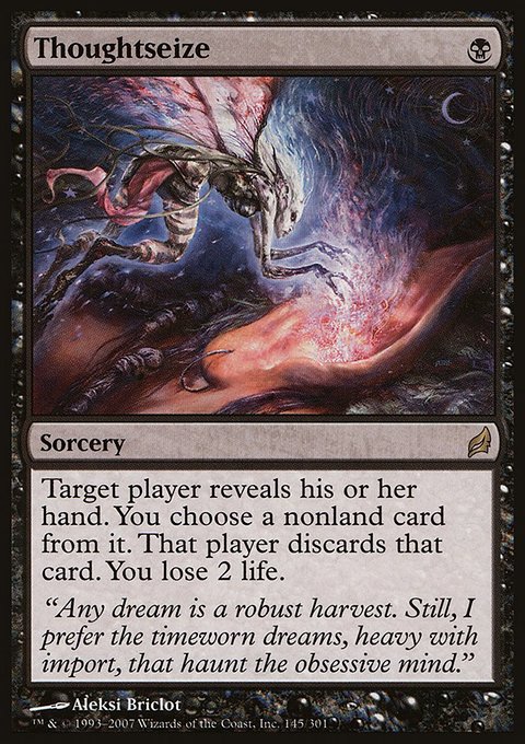 Thoughtseize, Lorwyn #145, Magic: The Gathering card