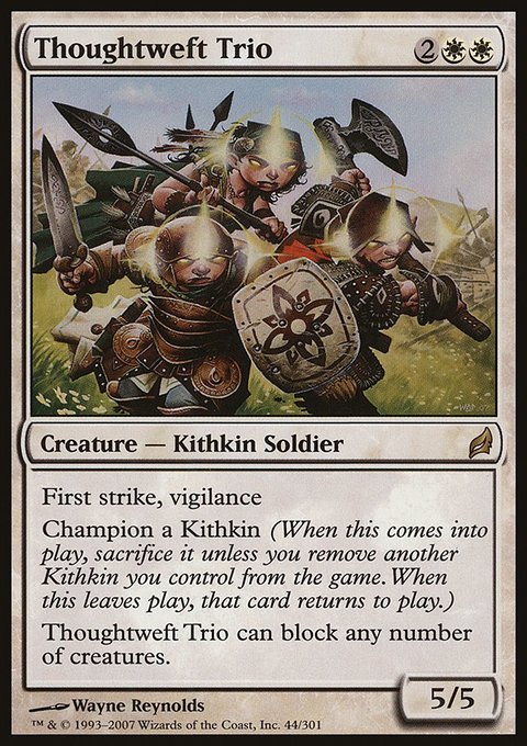 Thoughtweft Trio, Lorwyn #44, Magic: The Gathering card