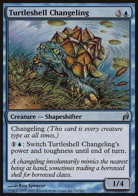 Turtleshell Changeling, Lorwyn #94, Magic: The Gathering card