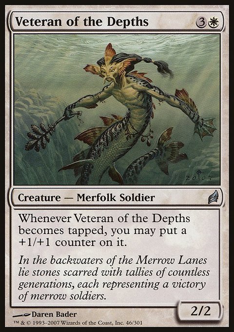Veteran of the Depths, Lorwyn #46, Magic: The Gathering card