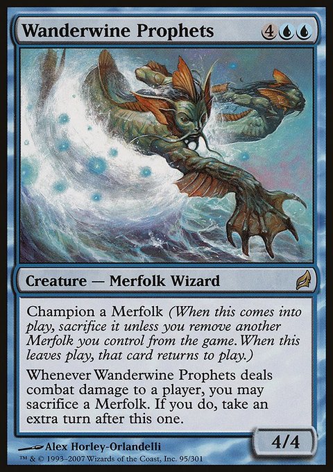 Wanderwine Prophets, Lorwyn #95, Magic: The Gathering card