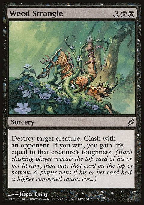Weed Strangle, Lorwyn #147, Magic: The Gathering card