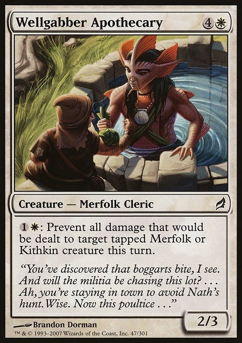 Wellgabber Apothecary, Lorwyn #47, Magic: The Gathering card