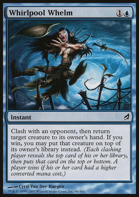 Whirlpool Whelm, Lorwyn #96, Magic: The Gathering card