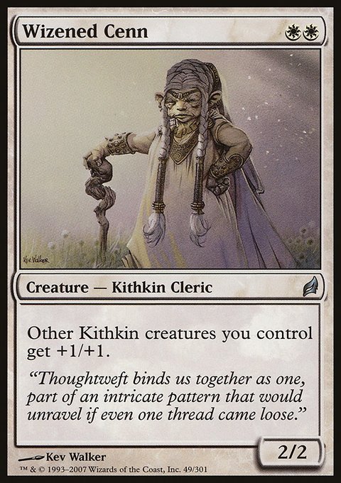 Wizened Cenn, Lorwyn #49, Magic: The Gathering card