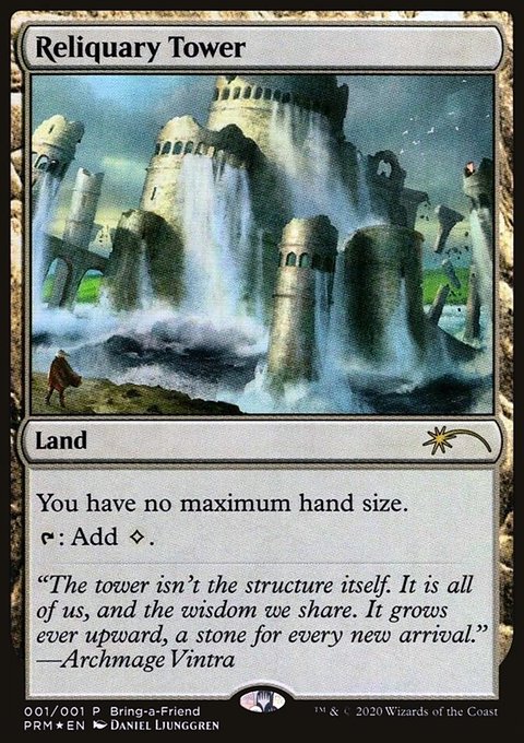 Reliquary Tower, Love Your LGS 2020 #1, Magic: The Gathering card