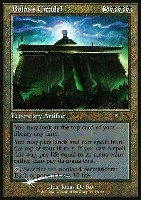 Bolas's Citadel, Love Your LGS 2021 #3, Magic: The Gathering card