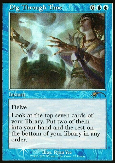 Dig Through Time, Love Your LGS 2021 #2, Magic: The Gathering card