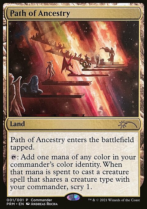 Path of Ancestry, Love Your LGS 2021 #C3, Magic: The Gathering card