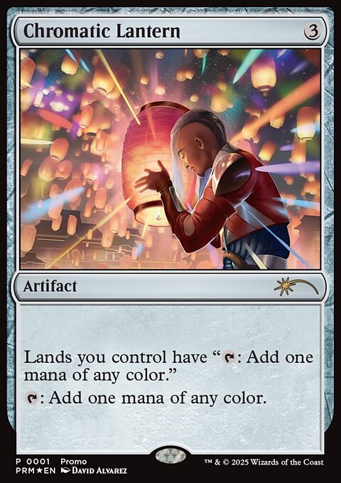 Chromatic Lantern, Love Your LGS 2025 #1, Magic: The Gathering card