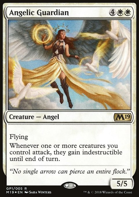 Angelic Guardian, M19 Gift Pack #GP1, Magic: The Gathering card